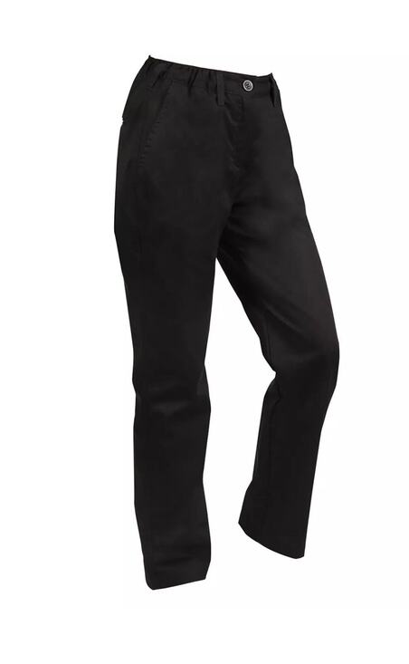 Mercer Culinary Pants - Mercer Culinary Renaissance Women's Black Chef Pants w/ Finished Cuffs - 1X NIP